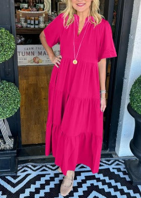 Carlota - Fluid Maxi Dress