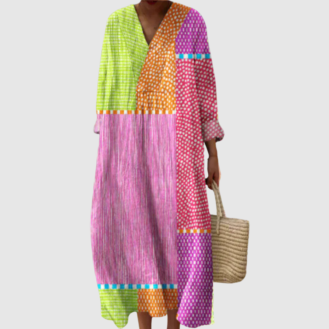 Mila - Sleek Linear Dress