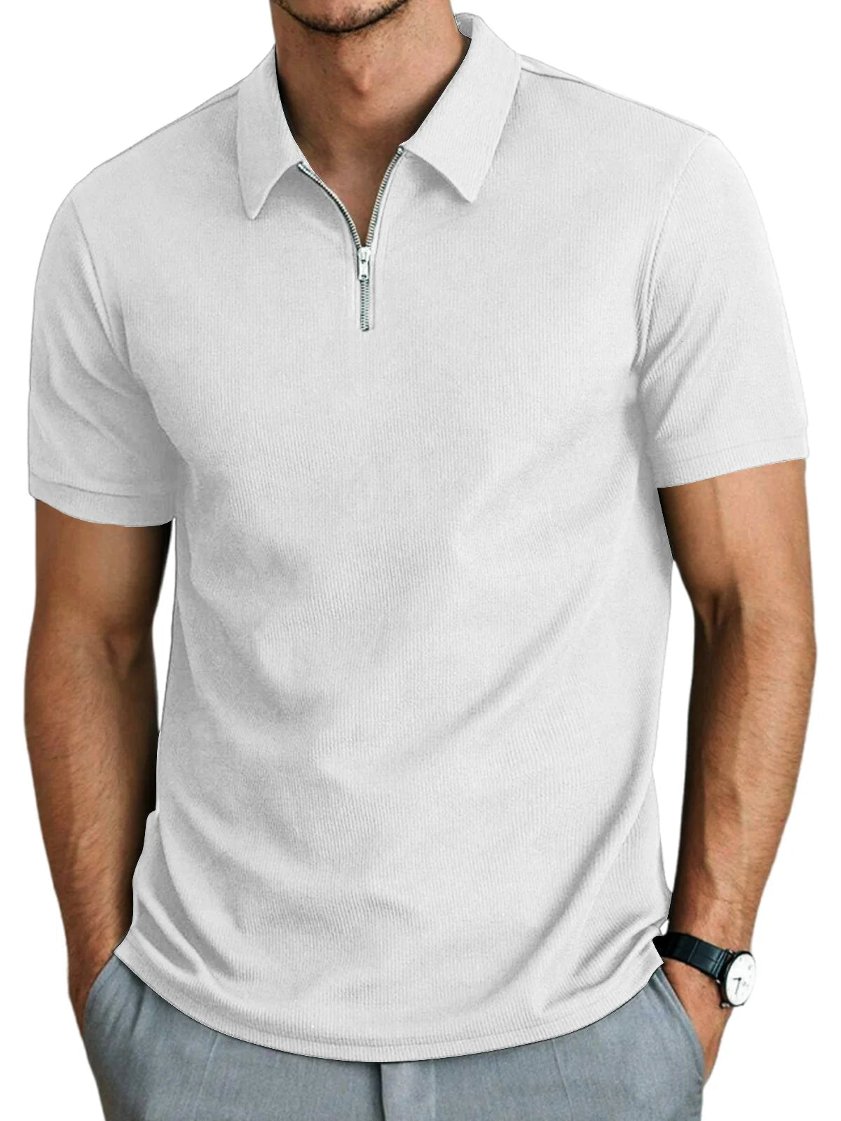 Polo T-Shirt - Lightweight Casual Comfort