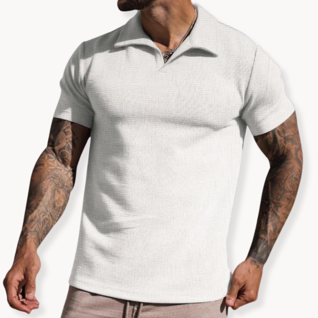 Johnny Collar Polo - Fabric Blend
