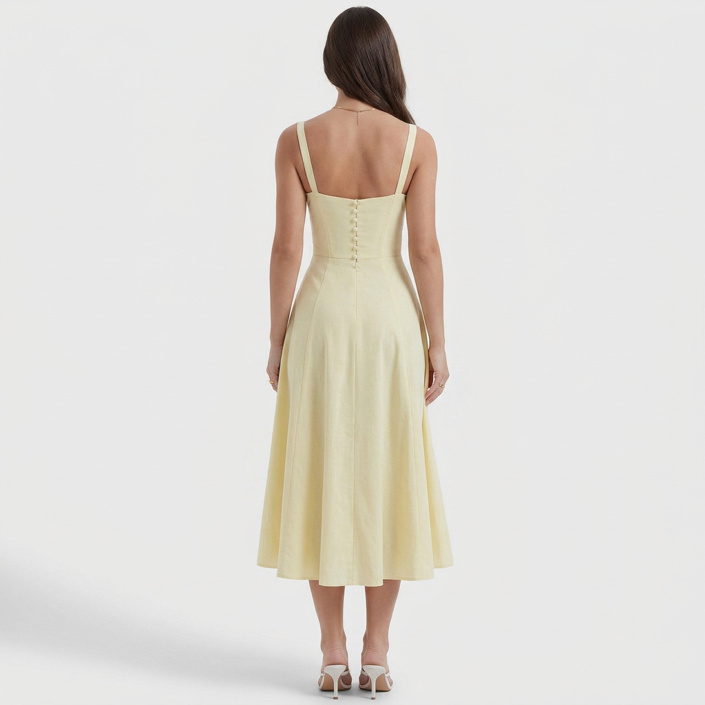 Luana - Elegantly Chic Maxi Dress