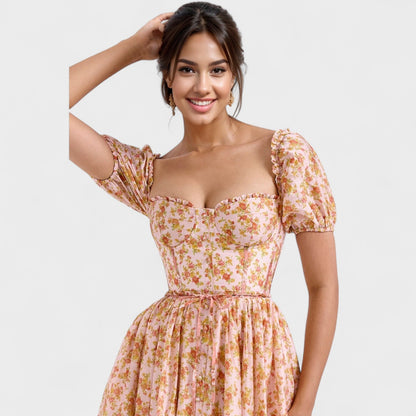 Valentina - Koralan Floral Dress