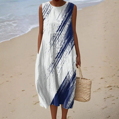 Liana - Comfortable Cotton Dress
