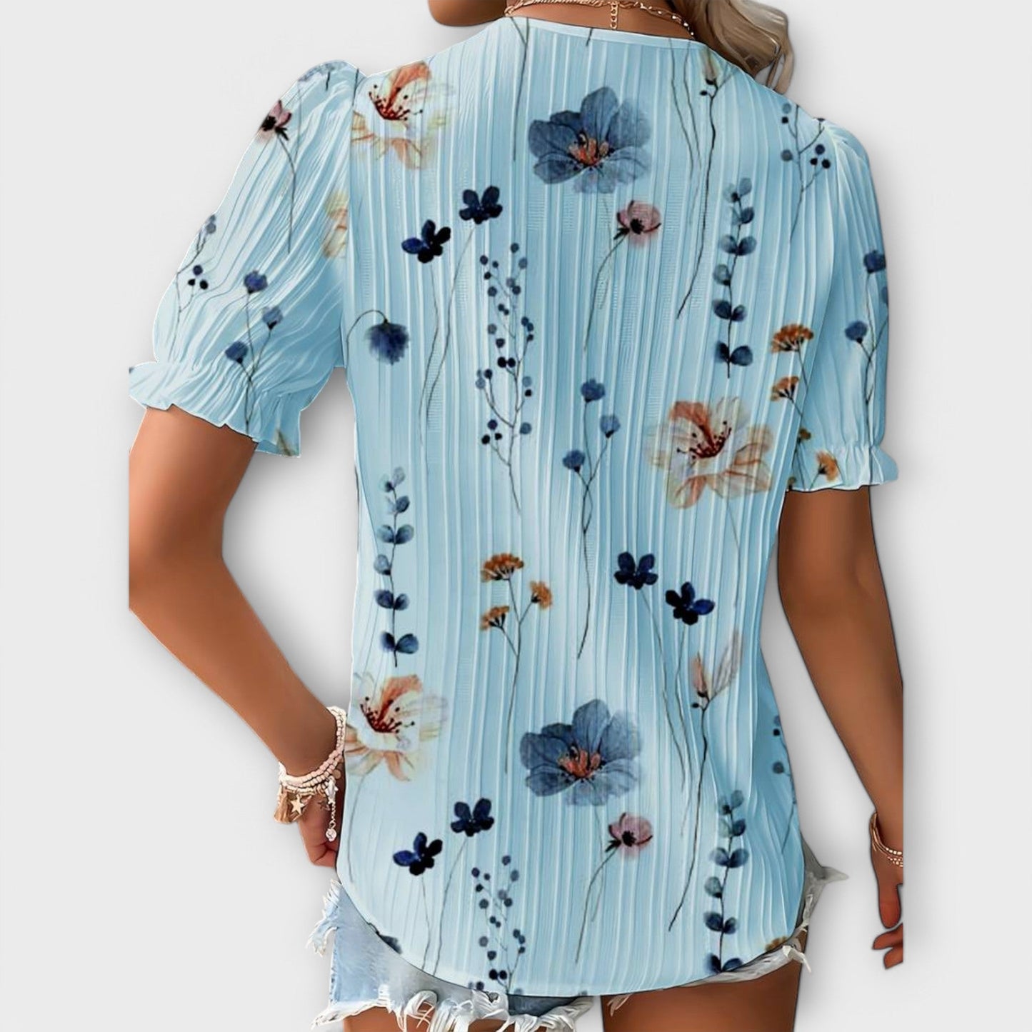 Emília - Bluza s Elegatnim V-Izrezom