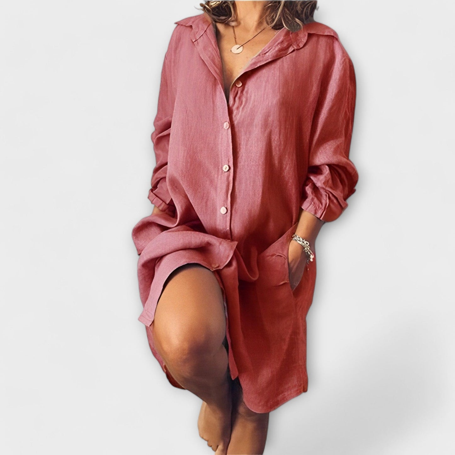 Clara - Casual Linen Shirt