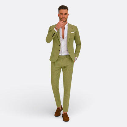 Rafael - Muški Formalni Set od Ljetnog Lanenog Materijala