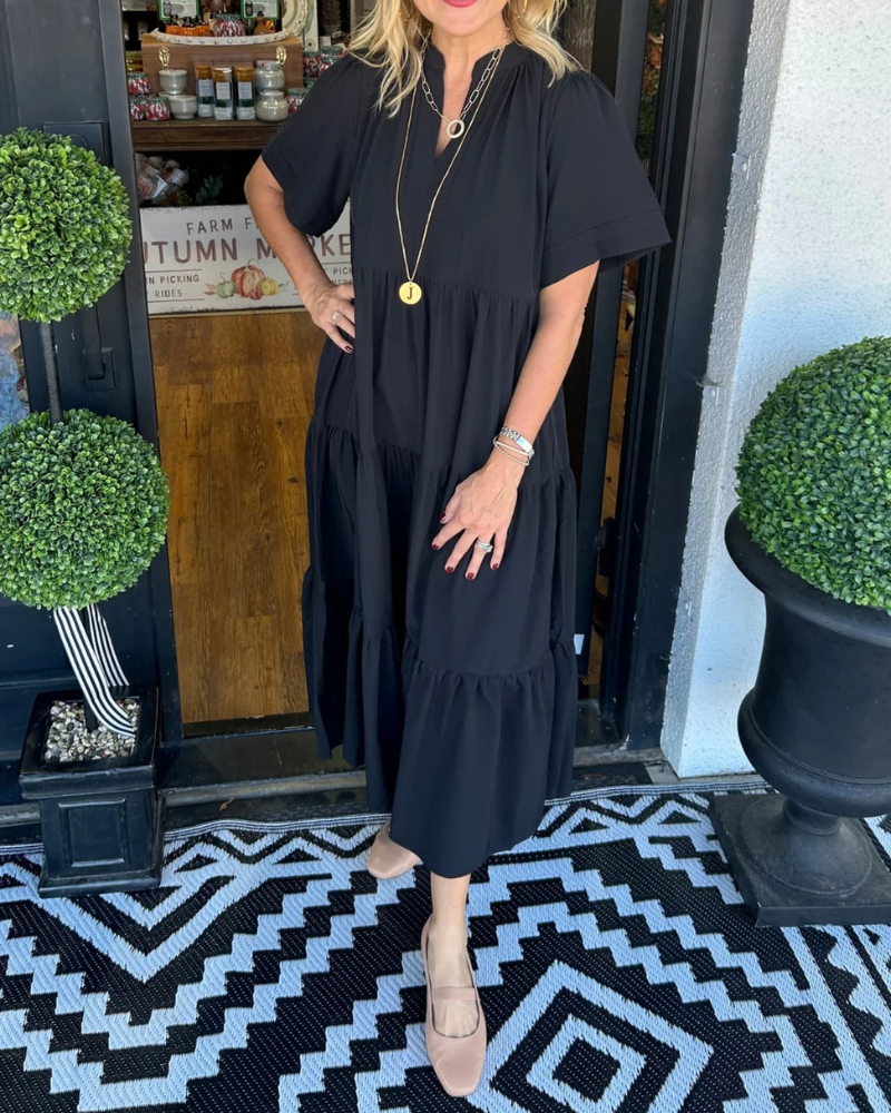 Carlota - Fluid Maxi Dress