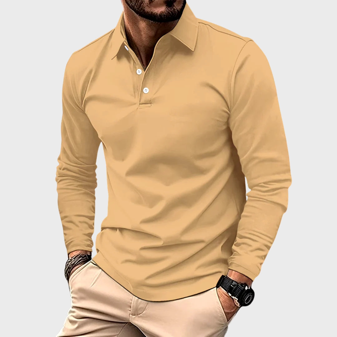 Nuno - Polo Shirt in Blended Cotton