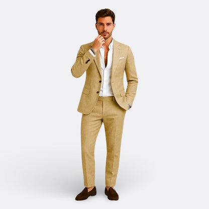 Rafael - Muški Formalni Set od Ljetnog Lanenog Materijala
