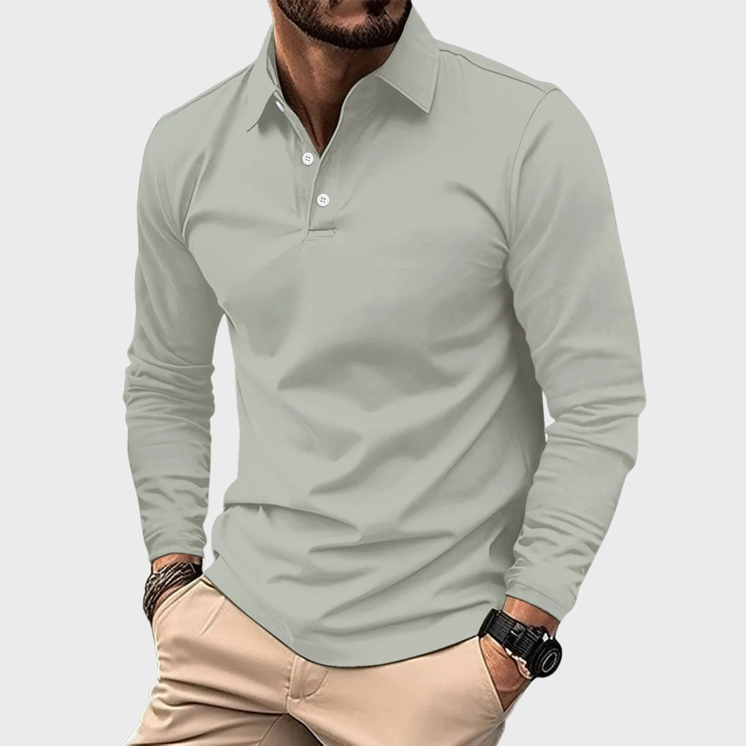 Nuno - Polo Shirt in Blended Cotton