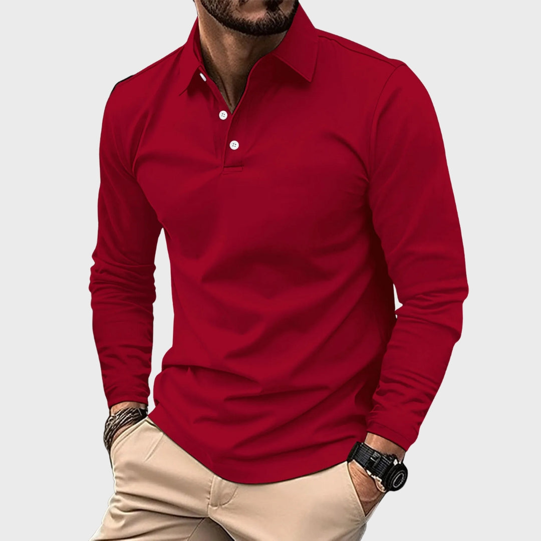 Nuno - Polo Shirt in Blended Cotton