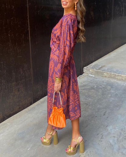 Sabrina - Elegant Midi Dress
