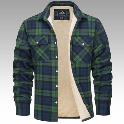 Tiago - Fleece Prugasta Jacket
