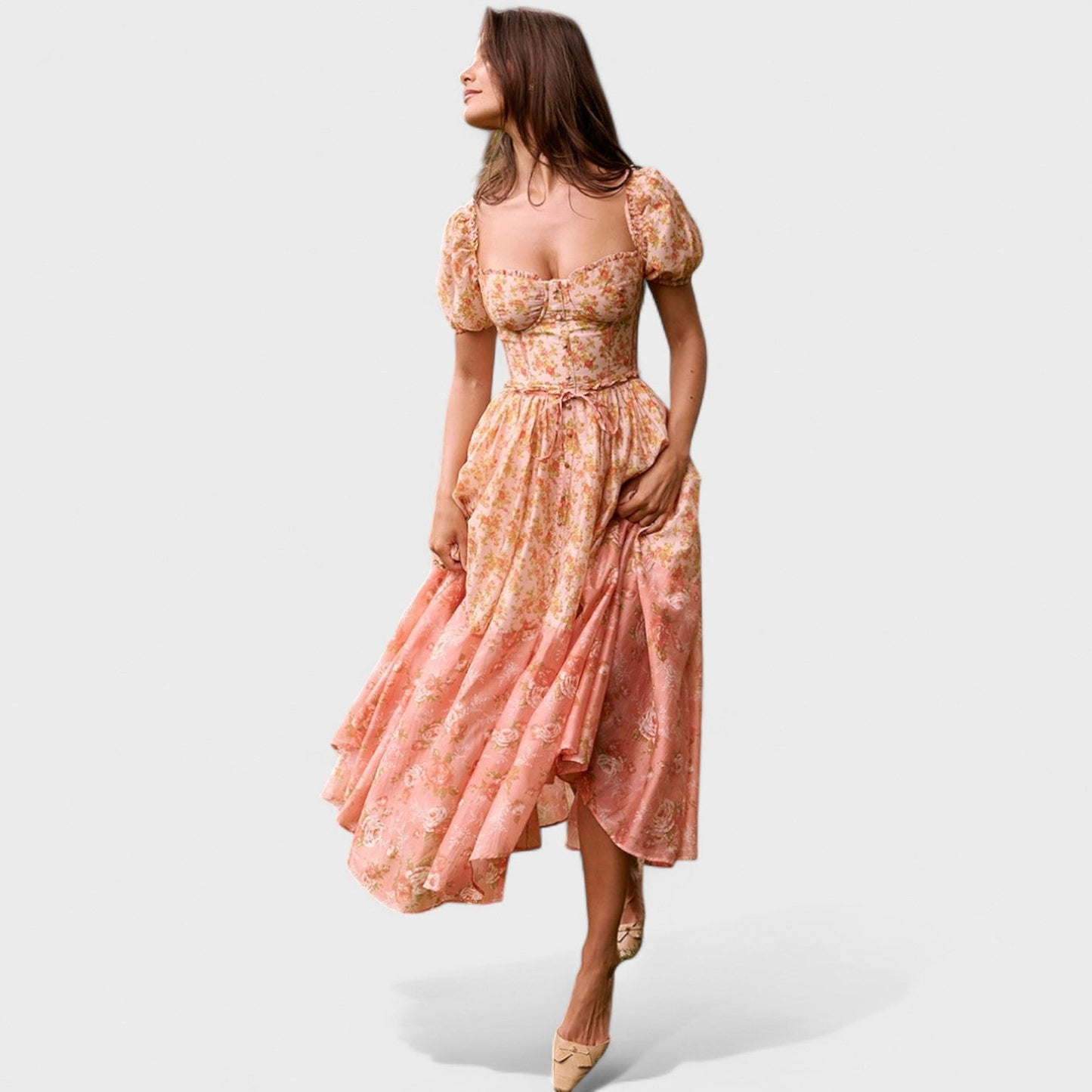 Valentina - Koralan Floral Dress
