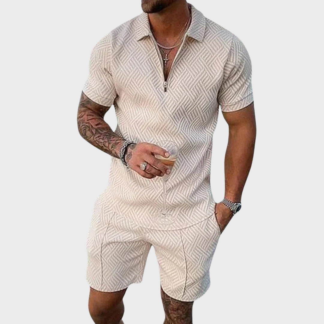 André - Polo Shirt and Shorts Set