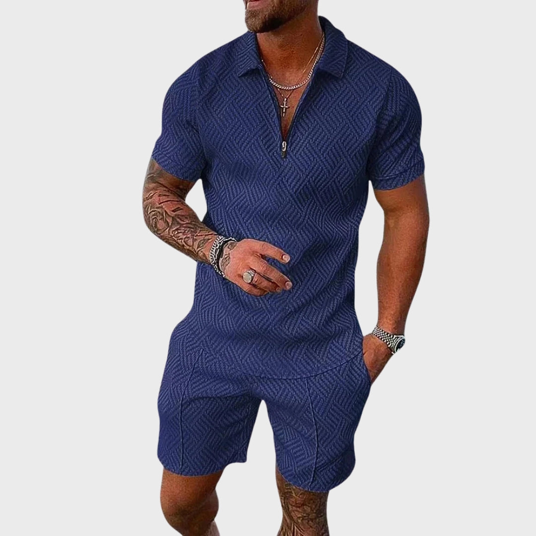 André - Polo Shirt and Shorts Set
