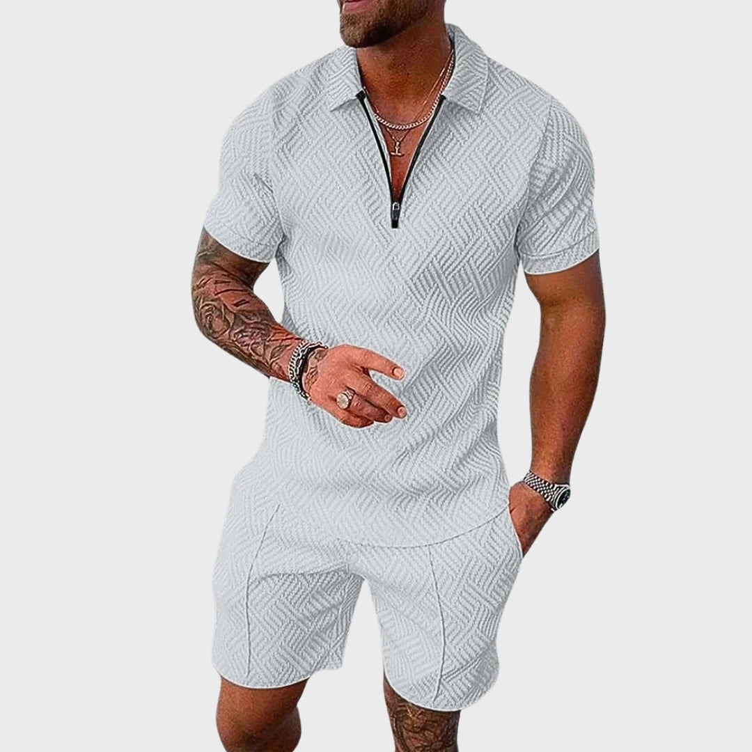 André - Polo Shirt and Shorts Set