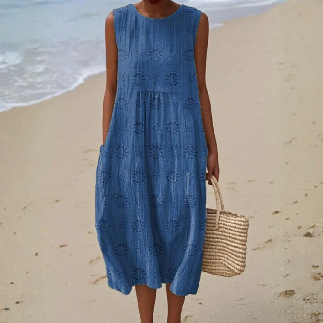 Ana - Comfortable Cotton Dress