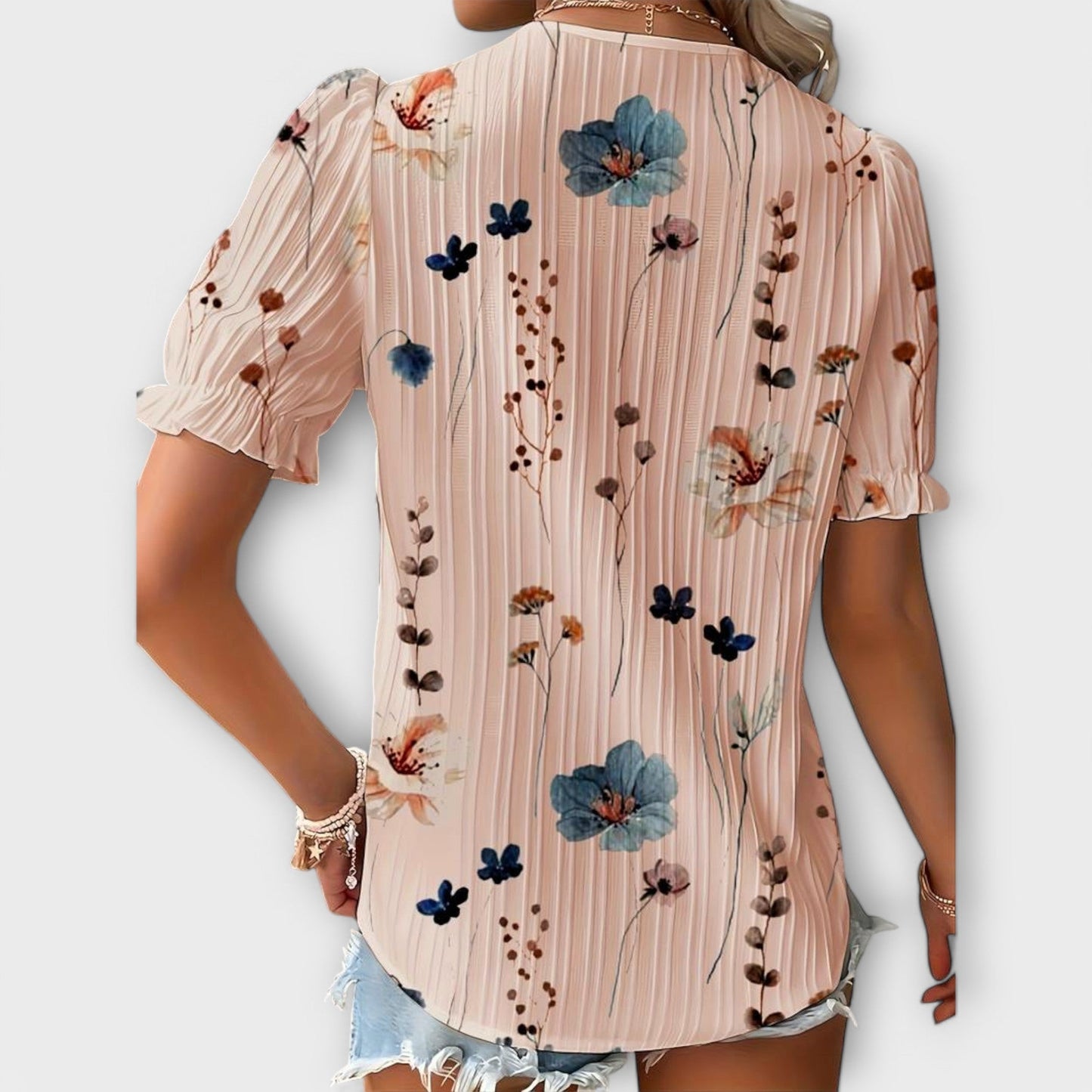 Emília - Bluza s Elegatnim V-Izrezom