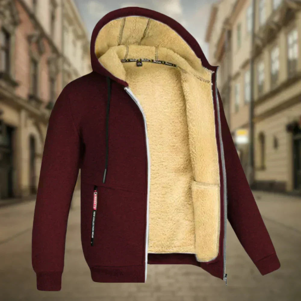 Lourenço - Muška Dukserica od Fleece Materijala