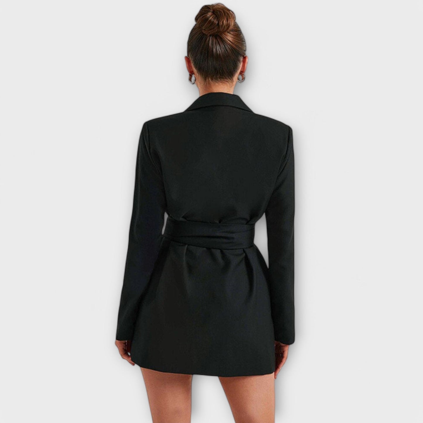 V-Izrez Blazer Haljina