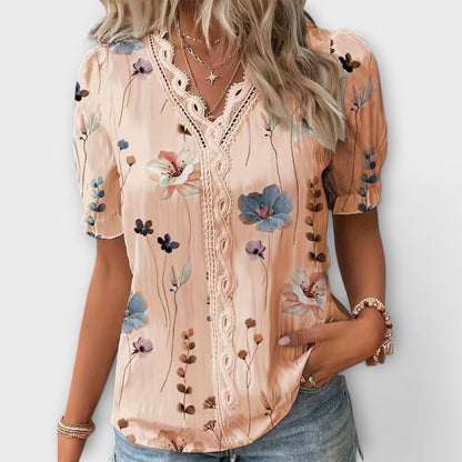 Emília - Bluza s Elegatnim V-Izrezom