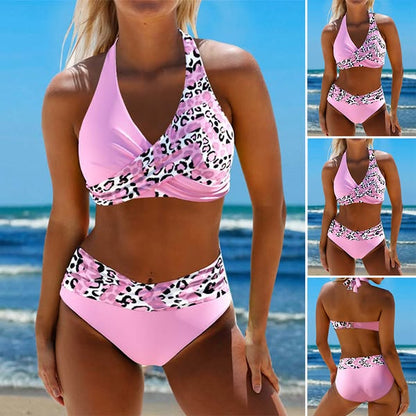 Elnora - Dvojni Bikini s Preklopnim Dizajnom