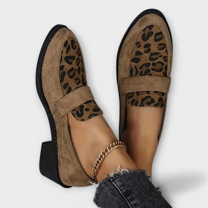 Elegantne Ženske Cipele s Uzorkom Leoparda