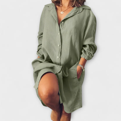 Clara - Casual Linen Shirt