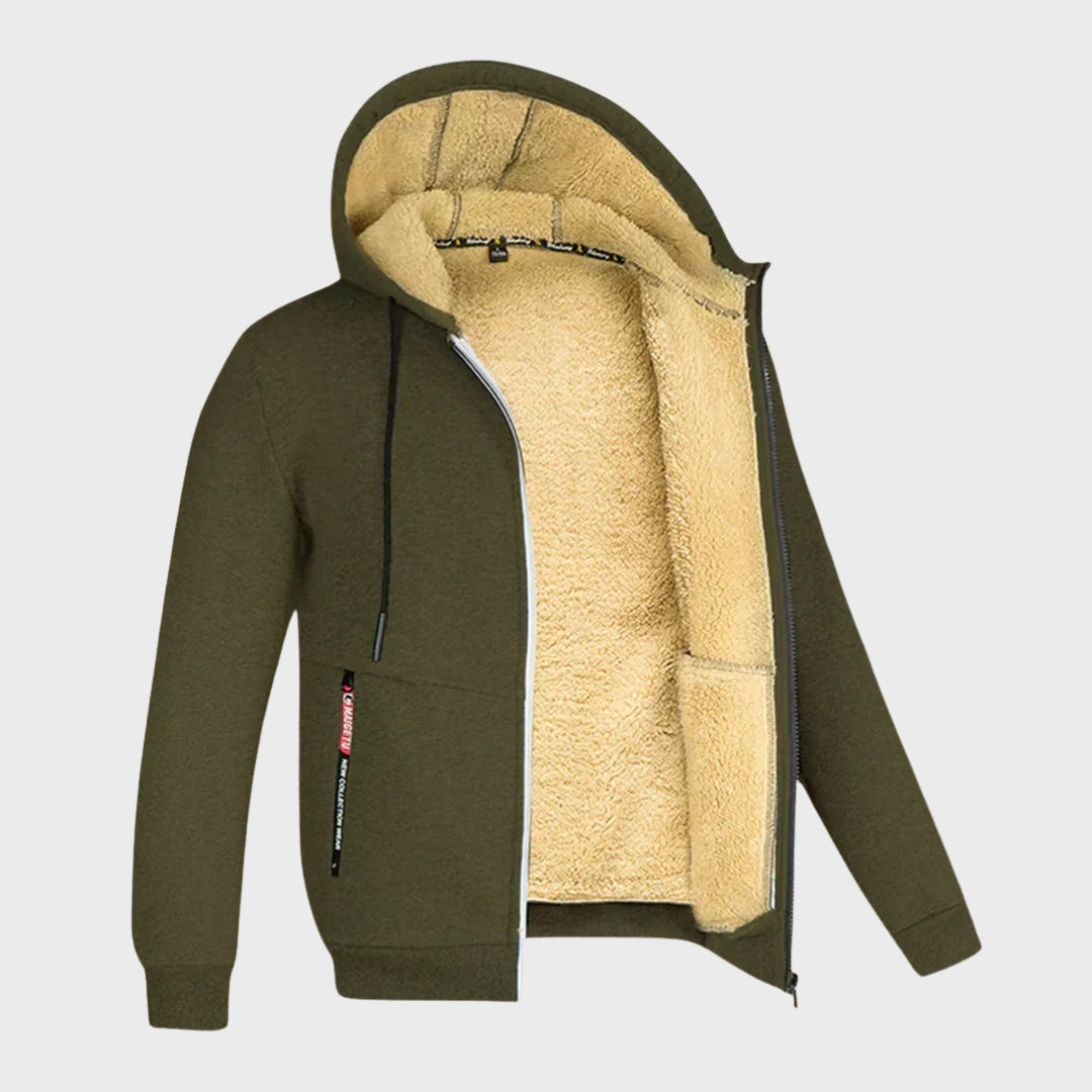 Lourenço - Muška Dukserica od Fleece Materijala