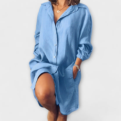Clara - Casual Linen Shirt