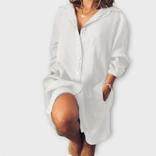 Clara - Casual Linen Shirt
