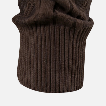 Francisco - Mekani Blend Argyle Cardigan