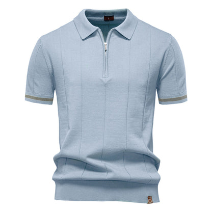 "Polo s Polu-Zipperom - Vertikalna Tekstura" can be rewritten as "Polo s Polu-Zipperom - Vertikalna Tkanina".