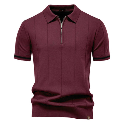 "Polo s Polu-Zipperom - Vertikalna Tekstura" can be rewritten as "Polo s Polu-Zipperom - Vertikalna Tkanina".