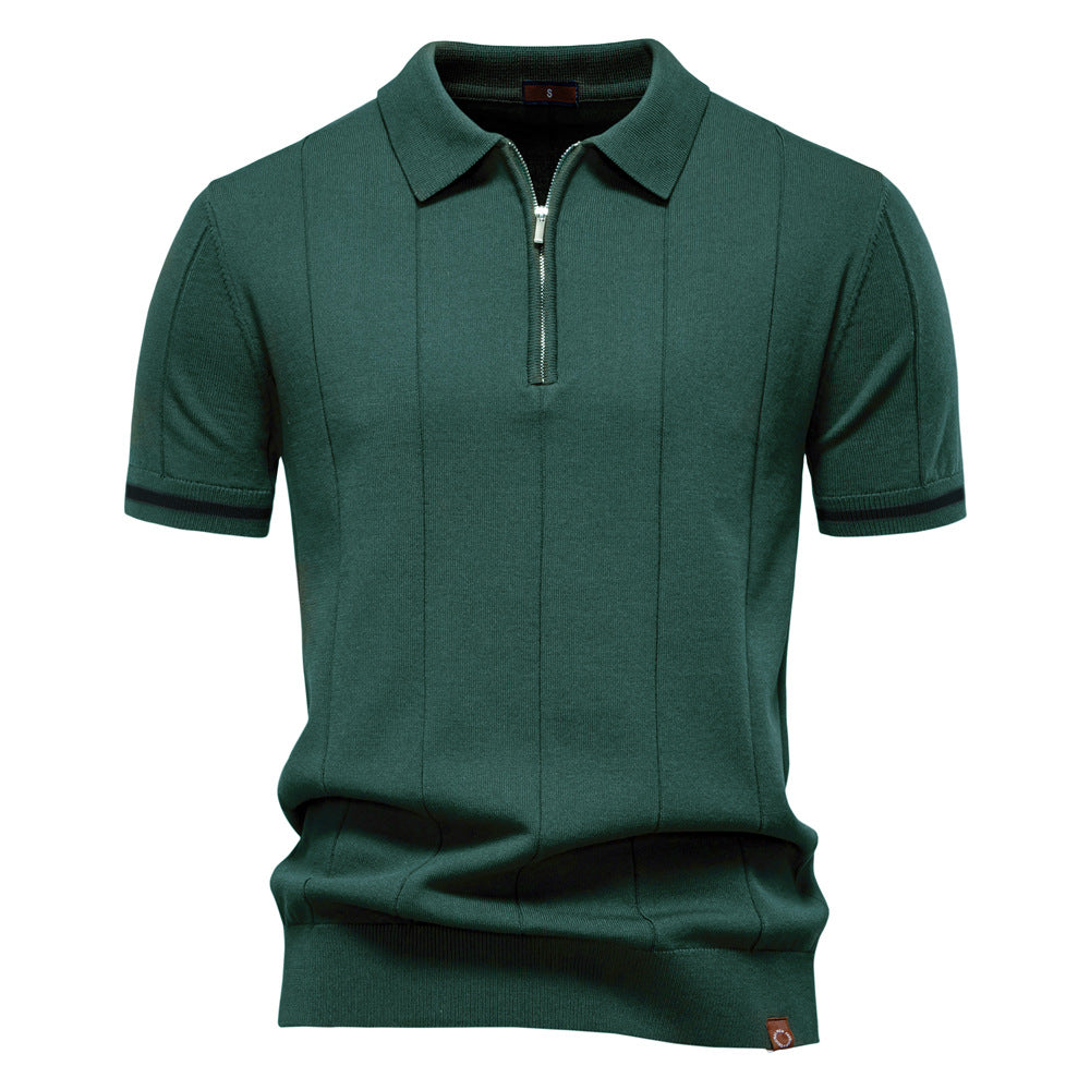 "Polo s Polu-Zipperom - Vertikalna Tekstura" can be rewritten as "Polo s Polu-Zipperom - Vertikalna Tkanina".