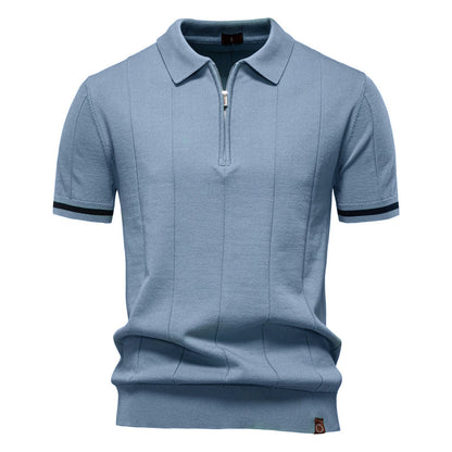 "Polo s Polu-Zipperom - Vertikalna Tekstura" can be rewritten as "Polo s Polu-Zipperom - Vertikalna Tkanina".