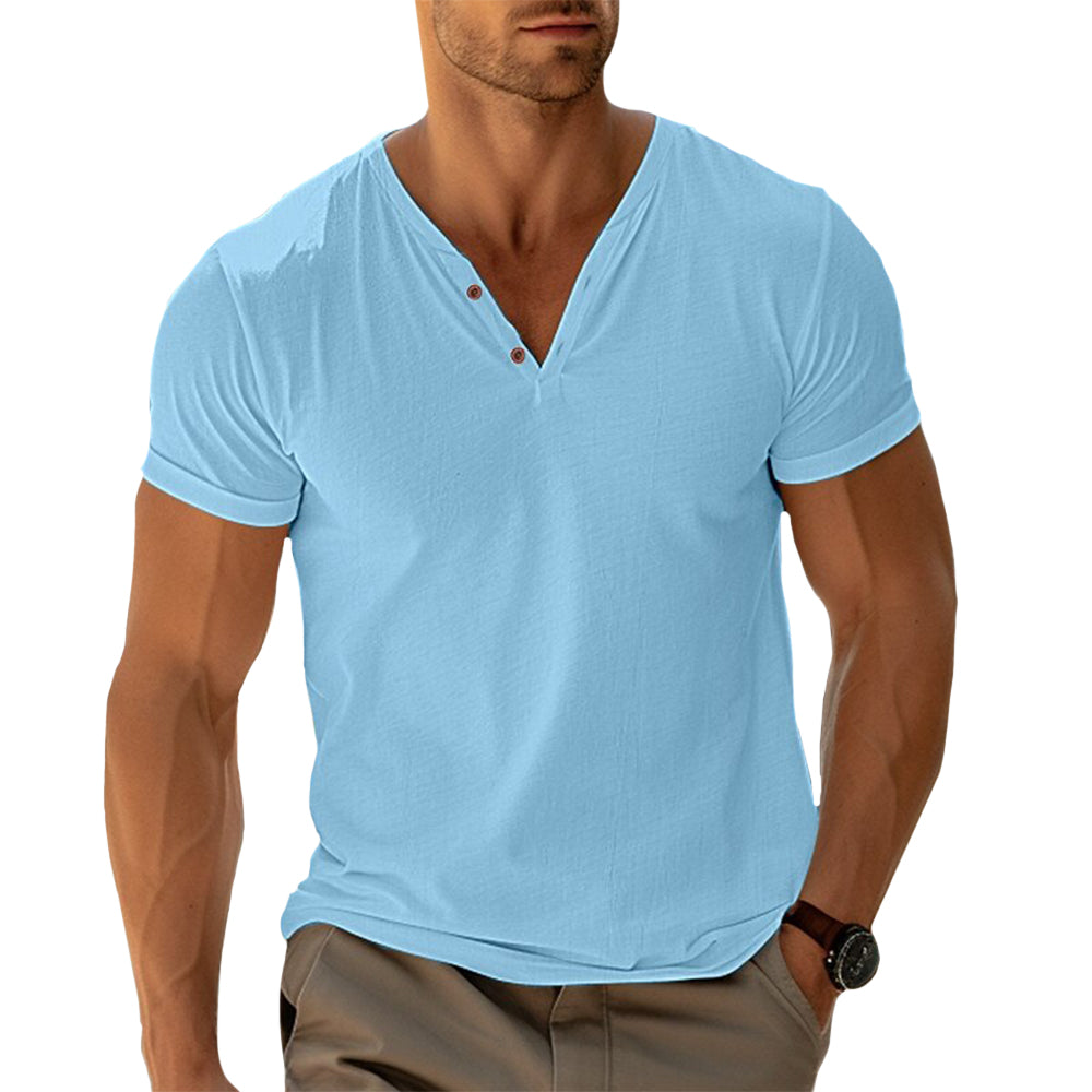 Henley Košulja - Slim Fit za Maksimalnu Udobnost