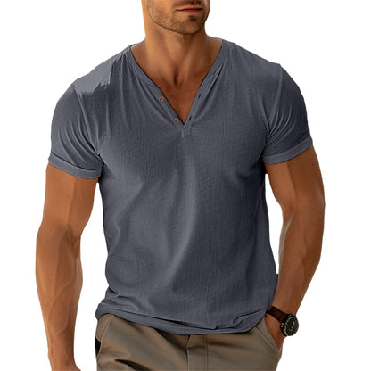 Henley Košulja - Slim Fit za Maksimalnu Udobnost