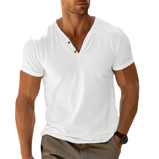 Henley Košulja - Slim Fit za Maksimalnu Udobnost