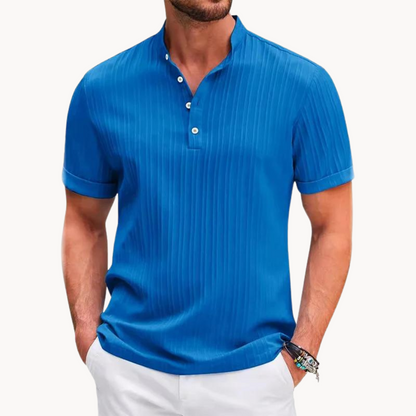 Henley T-Shirt - Short Button Placket