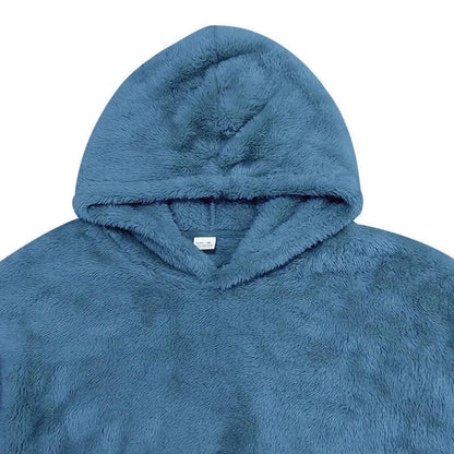 Ugodna Mješavina Fleece Hoodie s Kapuljačom