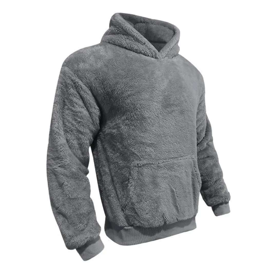 Ugodna Mješavina Fleece Hoodie s Kapuljačom
