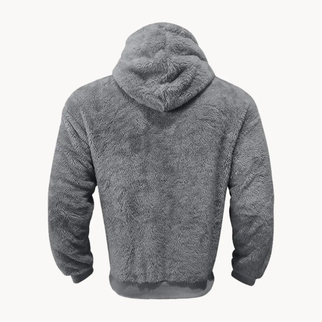 Ugodna Mješavina Fleece Hoodie s Kapuljačom