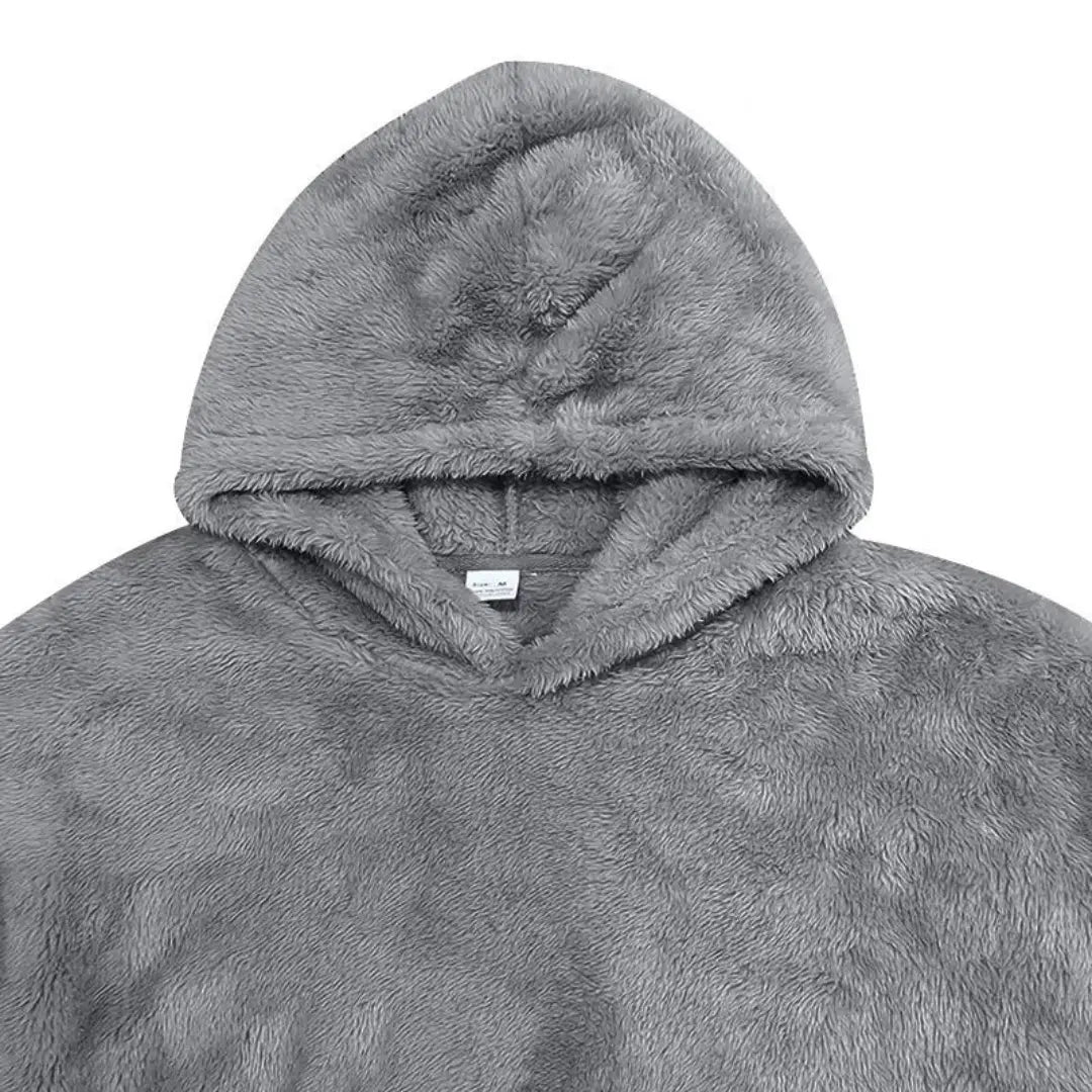 Ugodna Mješavina Fleece Hoodie s Kapuljačom