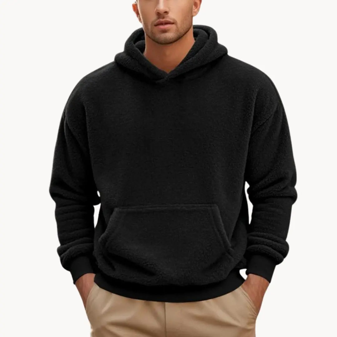 Ugodna Mješavina Fleece Hoodie s Kapuljačom