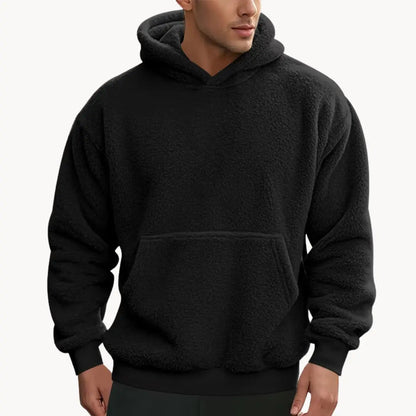 Ugodna Mješavina Fleece Hoodie s Kapuljačom