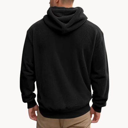 Ugodna Mješavina Fleece Hoodie s Kapuljačom