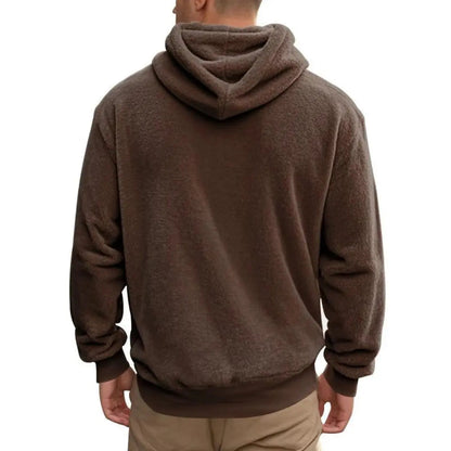 Ugodna Mješavina Fleece Hoodie s Kapuljačom