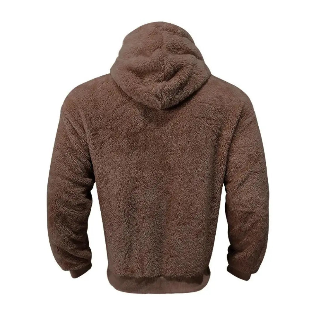Ugodna Mješavina Fleece Hoodie s Kapuljačom